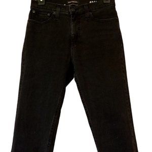 SOMETHING NAVY Jeans  sz 2/26   Black Twill  Skinny  Ankle Jeans  High Waist GUC